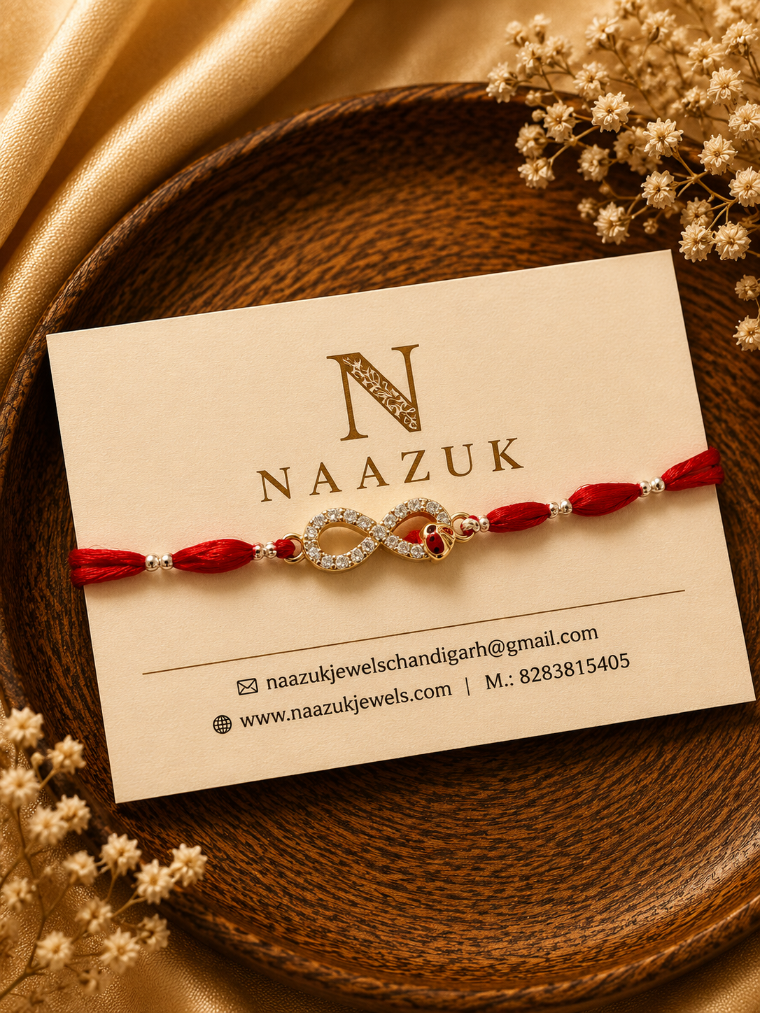 Hamsa Evil Eye Rakhi for Brother | Premium Designer Raksha Bandhan Rakhi