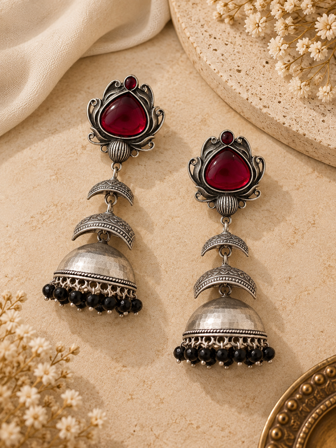 Kaveri jhumkas