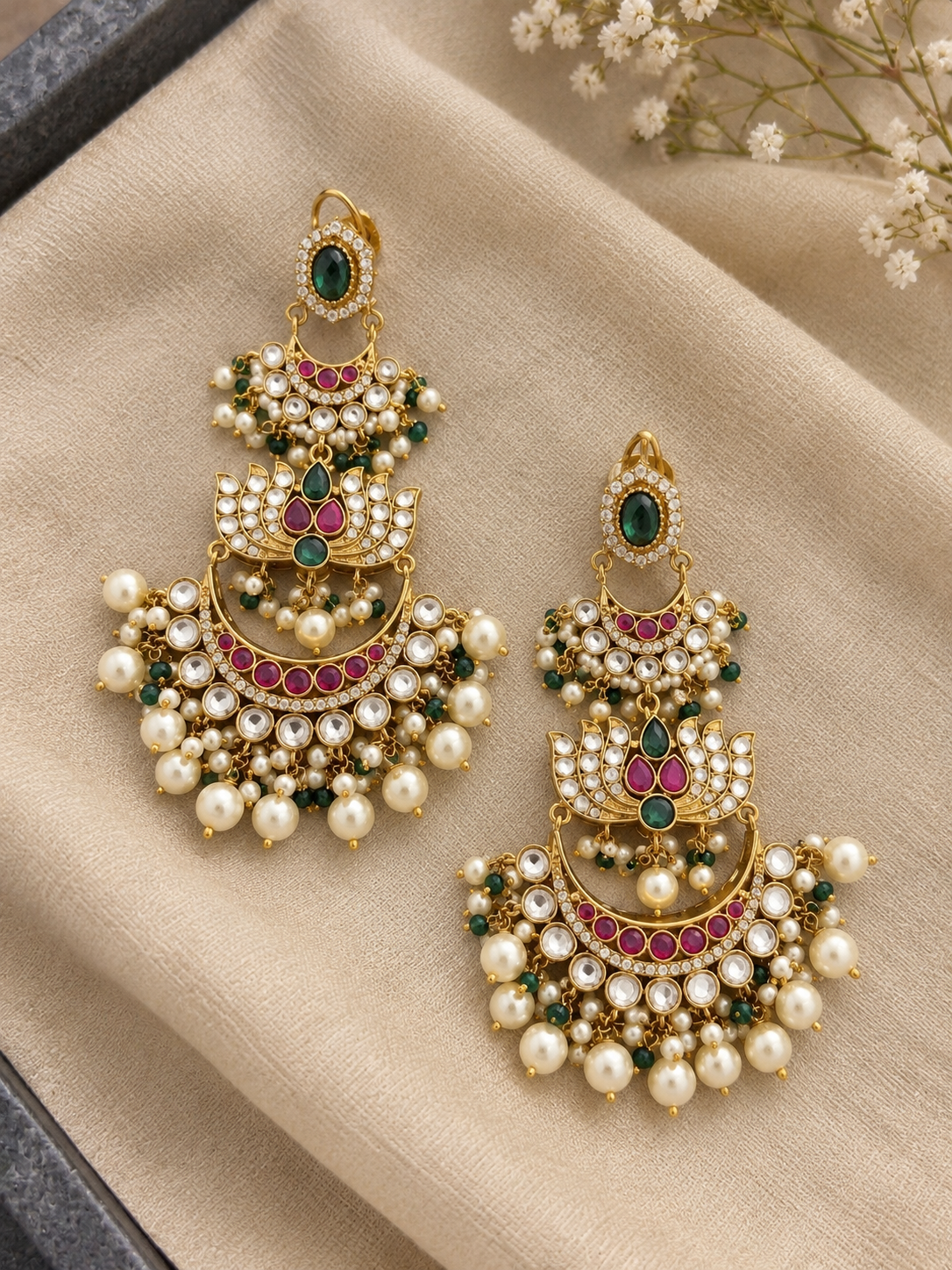 Ariya chand Jhumki Earrings