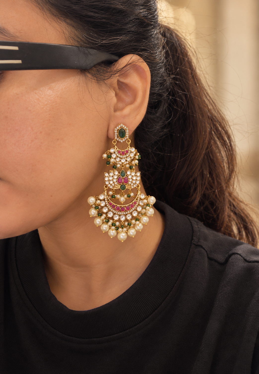 Ariya chand Jhumki Earrings