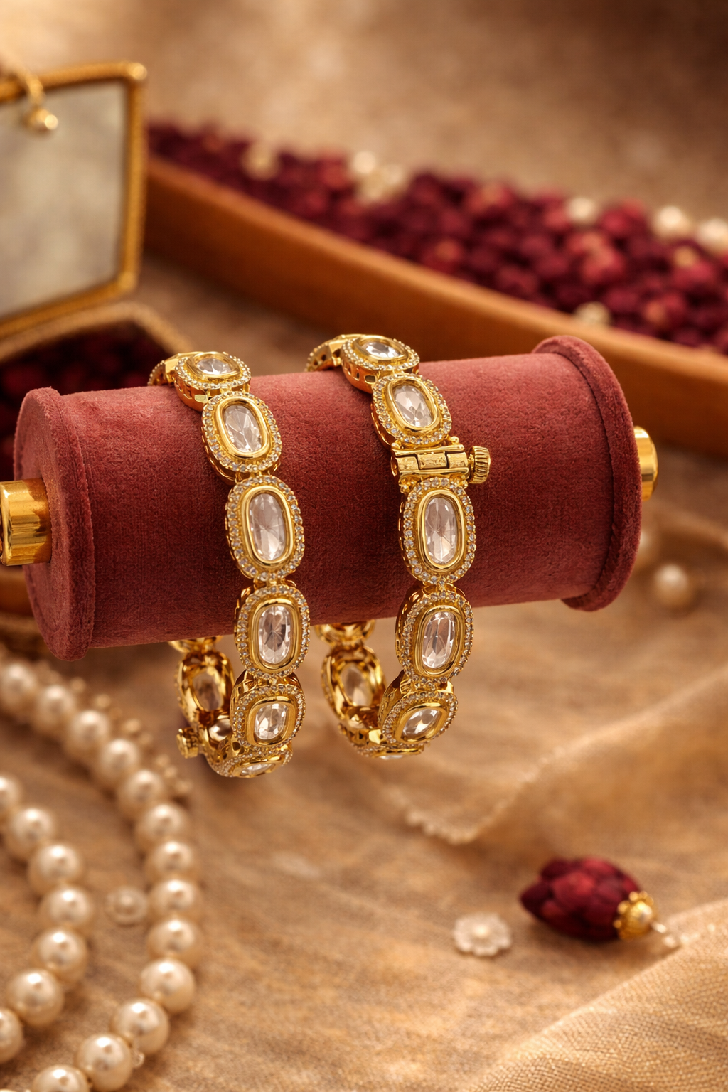 Mehfil Oval Polki Kade