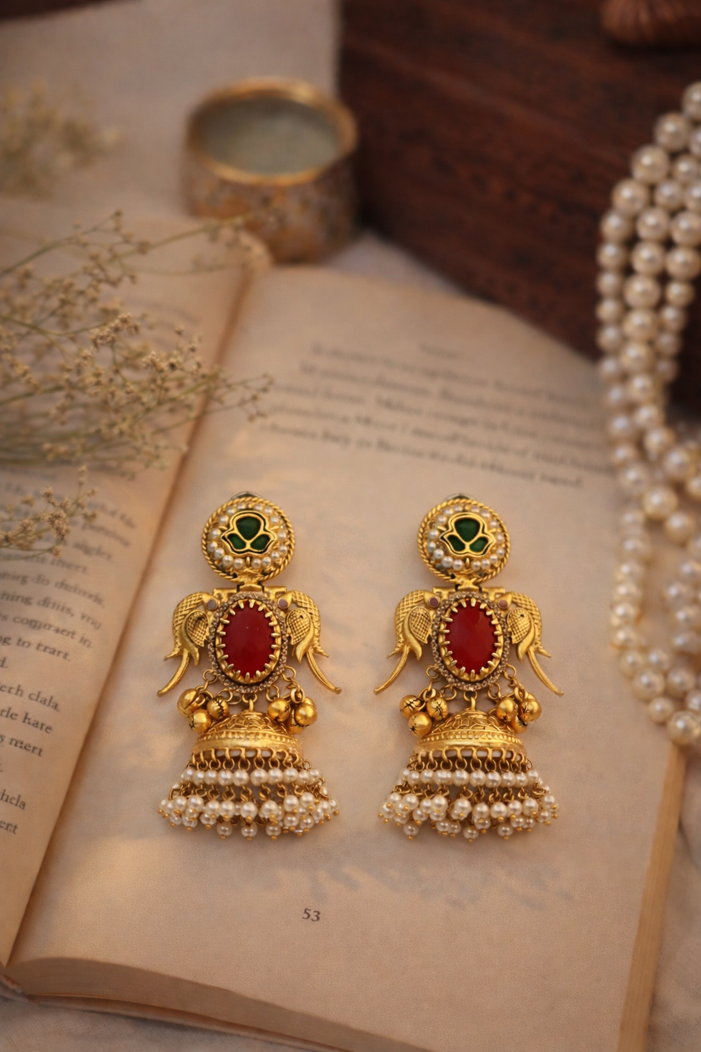 Zainaab-e-Kashmir Jhumkas