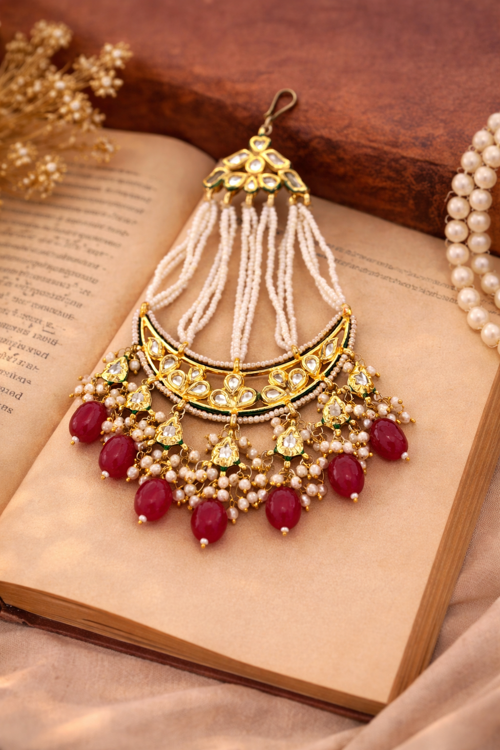 Shehnai Mughal Kundan Passa