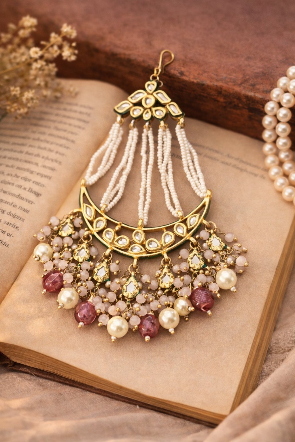 Shehnai Mughal Kundan Passa