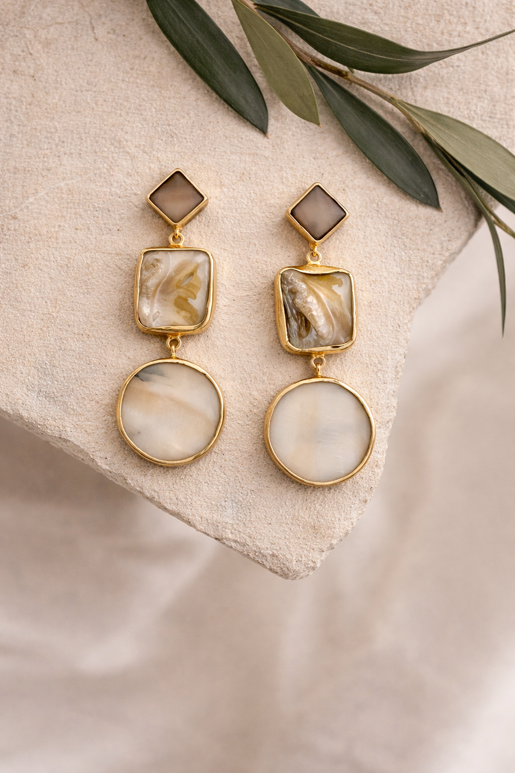 Camden Glow - MOP Earrings