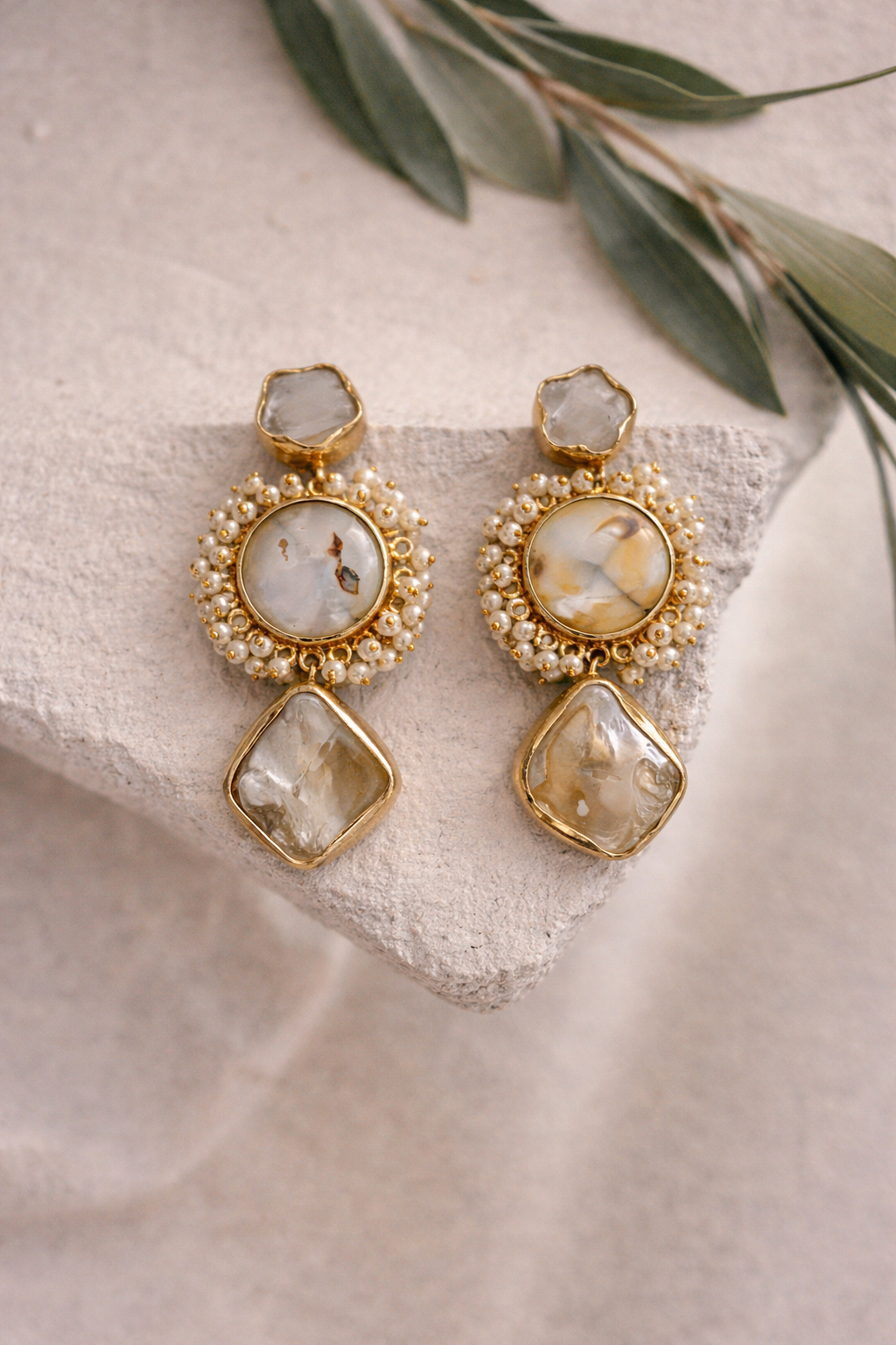 Camden Glow - MOP Earrings